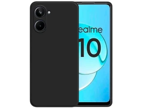 Funda Realme 10 Square Liquid Premium Negro - Marca CROCOCASE