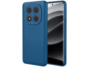 Funda Xiaomi Redmi Note 14 Pro Plus 5G Square Liquid Premium Azul - Marca CROCOCASE