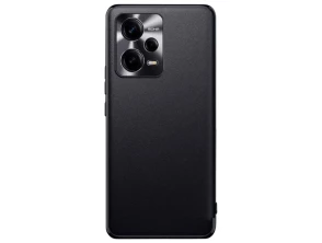 Funda de polipiel y TPU Xiaomi Redmi Note 12 Pro+ - Negro