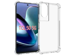 TCL 50 5G Funda de silicona Reforzada CROCOCASE