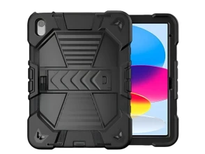 Funda Rugerizada para iPad 10.2 Negro - Protección resistente CROCOCASE