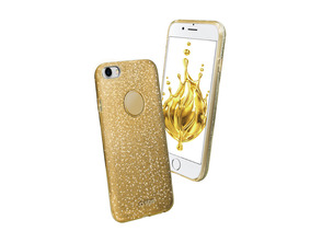 Funda Sparky Glitter iPhone 7 Oro SBS