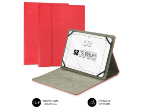 Añadir a la cesta SUBBLIM Funda Tablet Clever Stand Tablet Case 10,1" Red SUBBLIM Funda Tablet Clever Stand Tablet Case 10,1" Red