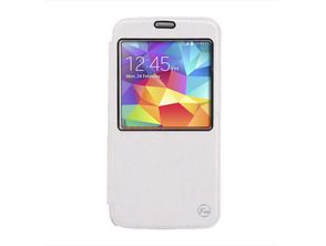 Añadir a la cesta Funda tipo libro con ventana para Samsung Galaxy S5 G900 Blanco Funda tipo libro con ventana para Samsung Galaxy S5 G900 Blanco