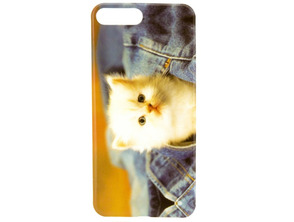 Funda TPU iPhone 7 Plus Gato Ropa X-One