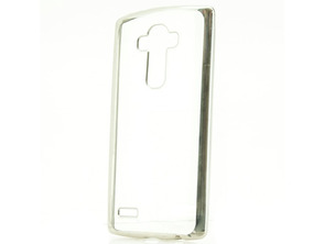 Funda TPU Metal LG G4 Plata