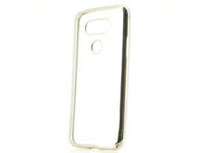 Funda TPU Metal LG G5 Plata