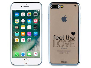 Añadir a la cesta Funda TPU Transparente Feel The Love iPhone 7 Plus Words Funda TPU Transparente Feel The Love iPhone 7 Plus Words