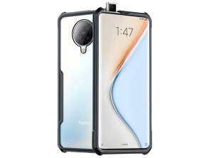 Funda Ultra Protection Xiaomi Pocophone F2 Pro - Marca CROCOCASE - Negro