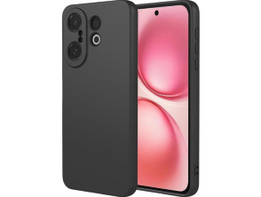 Funda CROCOCASE Vivo X200 FE Square Liquid Premium Negro