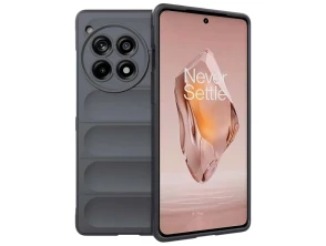 Funda de silicona Wave Oneplus 12R Gris Oscuro - Marca CROCOCASE