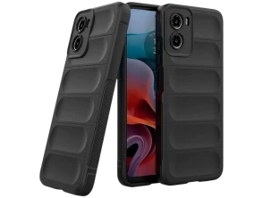 Funda de silicona Xiaomi Poco X7 Pro 5G Wave Negro - Marca Crococase