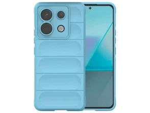 Funda de silicona Azul Claro para Xiaomi Redmi Note 13 Pro 5G / Poco X6 5G - Marca CROCOCASE