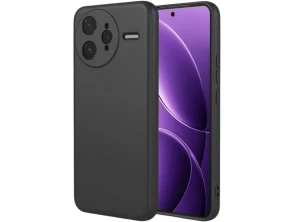 Funda Xiaomi Poco F7 Pro Square Liquid Premium Negro - CROCOCASE