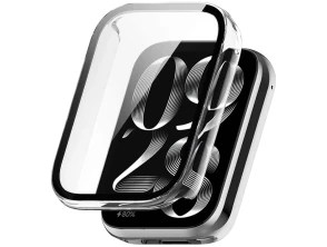 Funda PC + Cristal Templado Xiaomi Mi Smart Band 8 Pro Transparente - CROCOCASE