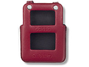 Funda Piel Roja Para Sansa E100