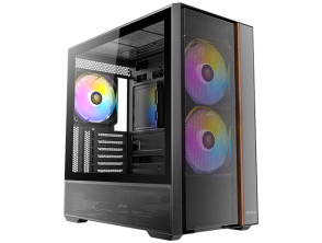 Añadir a la cesta CAJA SEMITORRE ATX NEGRO ANTEC FLUX REAR RGB CAJA SEMITORRE ATX NEGRO ANTEC FLUX REAR RGB