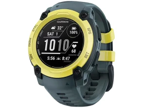 Garmin Instinct E 40mm Amarillo - Reloj Inteligente con GPS y Correa Gris