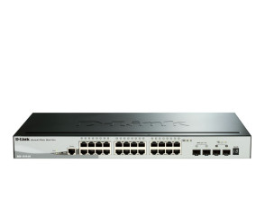Añadir a la cesta Switch D-Link con 28 puertos 10/100/1Gbit + 4 SFP 10Gbit Switch D-Link con 28 puertos 10/100/1Gbit + 4 SFP 10Gbit