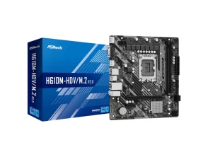 Añadir a la cesta Placa Base Asrock H610M-HDV/M.2 R2.0 Intel LGA 1700 64GB micro ATX - Negro, Gris, Plata Placa Base Asrock H610M-HDV/M.2 R2.0 Intel LGA 1700 64GB micro ATX - Negro, Gris, Plata