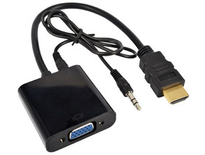Cable HDMI-VGA con audio