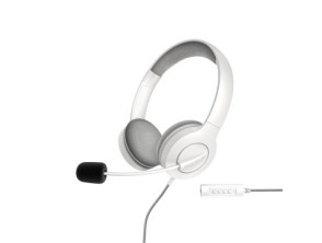 Añadir a la cesta HEADSET ENERGY SISTEM OFFICE 3 WHITE con Microfono Retractil - Conexión Jack 3.5mm y USB - Diadema Ajustable HEADSET ENERGY SISTEM OFFICE 3 WHITE con Microfono Retractil - Conexión Jack 3.5mm y USB - Diadema Ajustable