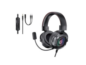 Conceptronic Headset Gaming 7.1 ATHAN03B RGB 3.5mm Compatible PC PS5 Xbox One