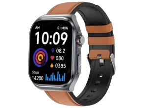 Añadir a la cesta Reloj inteligente Hello ET585 Cuero Marrón Reloj inteligente Hello ET585 Cuero Marrón