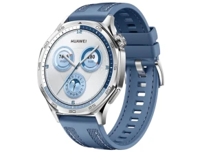 Huawei Watch GT5 46mm GPS Azul - Reloj Inteligente con Correa de Tejido