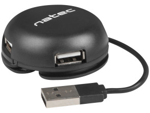 HUB NATEC Bumblebee 4 puertos USB 2.0