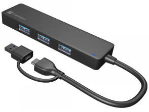 HUB Natec Mayfly 4 puertos (USB 3.0)