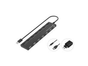 Añadir a la cesta HUB USB 2.0 CONCEPTRONIC HUBBIES08 - 7xUSB-A 2.0 con Interruptores y Alimentador HUB USB 2.0 CONCEPTRONIC HUBBIES08 - 7xUSB-A 2.0 con Interruptores y Alimentador
