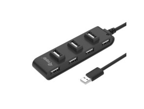 HUB USB 2.0 EQUIP LIFE A 7 puertos USB-A 2.0