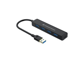 HUB USB 3.0 CONCEPTRONIC 4 Puertos Mini Hub Pocket