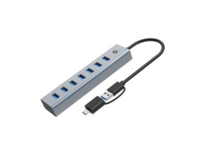 Añadir a la cesta HUB USB 3.0 CONCEPTRONIC 7 PUERTOS USB-C 7XUSB-A HUB USB 3.0 CONCEPTRONIC 7 PUERTOS USB-C 7XUSB-A