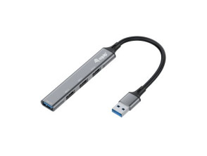 HUB USB 3.0 Equip Life con Carcasa de Aluminio - 4 Puertos USB