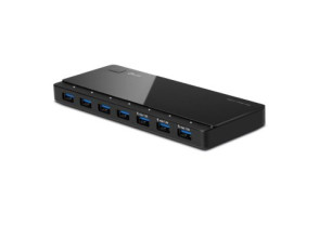 HUB USB 3.0 TP-LINK UH700 - 7 Puertos USB 3.0 Diseño de Escritorio con Adaptador de Corriente