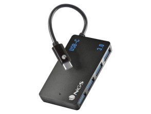 HUB USB-C NGS WONDERIHUB4 - 4xUSB-A 3.0