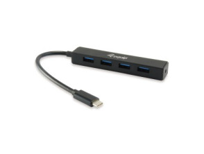 HUB USB-C Equip Life con 4 Puertos Tipo A USB 3.0