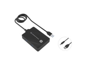 Añadir a la cesta HUB CONCEPTRONIC USB3.0 HUBBIES11B 4 Puertos y Cable de 90cm HUB CONCEPTRONIC USB3.0 HUBBIES11B 4 Puertos y Cable de 90cm