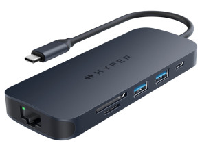 Hyper Drive Ecosmart Gen.2 Universal Usb-c® 8-in-1 Hub W 140 W Pd3.1