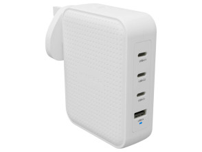 Añadir a la cesta Cargador de viaje HyperJuice® 145 W USB-C GaN con 4 puertos Cargador de viaje HyperJuice® 145 W USB-C GaN con 4 puertos