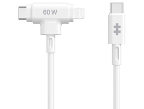 Añadir a la cesta Cable USB-C a USB-C - HYPER Lightning Juice, USB 2.0, USB-C, USB-C, blanco Cable USB-C a USB-C - HYPER Lightning Juice, USB 2.0, USB-C, USB-C, blanco