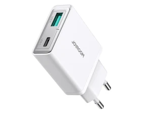 Cargador Joyroom Super Slim 20W con USB-C y USB-A