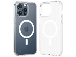 Añadir a la cesta Funda MagSafe iPhone 15 Pro Max Transparente Vention - Accesorio para Smartphone Funda MagSafe iPhone 15 Pro Max Transparente Vention - Accesorio para Smartphone