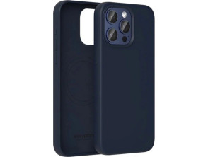 Funda Silicona MagSafe Vention Azul Medianoche iPhone 15 Pro