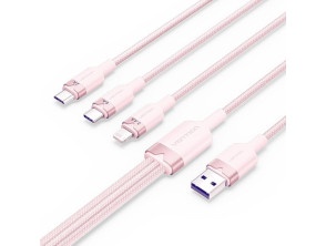 Añadir a la cesta Cable USB-C, MicroUSB y Lightning Trenzado 1.5m Rosa Vention 2.0 Cable USB-C, MicroUSB y Lightning Trenzado 1.5m Rosa Vention 2.0