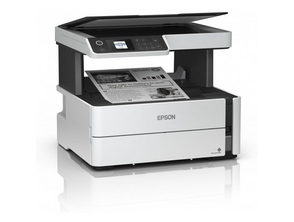 Impresora Multifunción Recargable Monocromo Epson Ecotank ET-M2170 WiFi/Dúplex/ Blanca