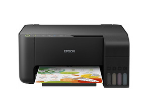 Impresora Recargable Color Multifunción Epson Ecotank L3150 WiFi Negra