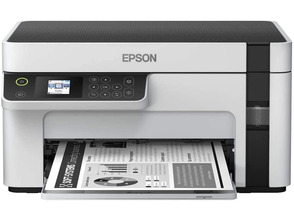 Impresora Recargable Monocromo Multifunción Epson Ecotank ET-M2120 WiFi Blanca